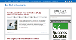 Desktop Screenshot of danblackonleadership.info